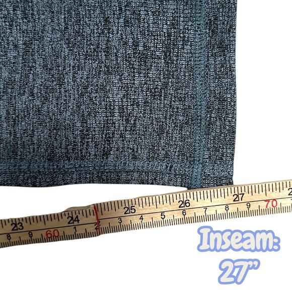 CALIA by Carrie Underwood Blue Ribbed Shaping Leggings Size S Activewear Workout - Picture 4 of 9